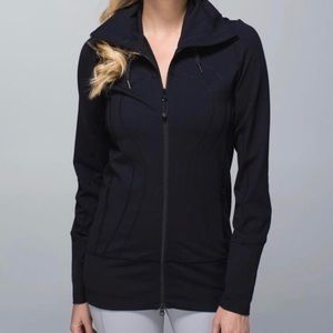 Lululemon Athletica Black Streamlined Athletic Jacket
